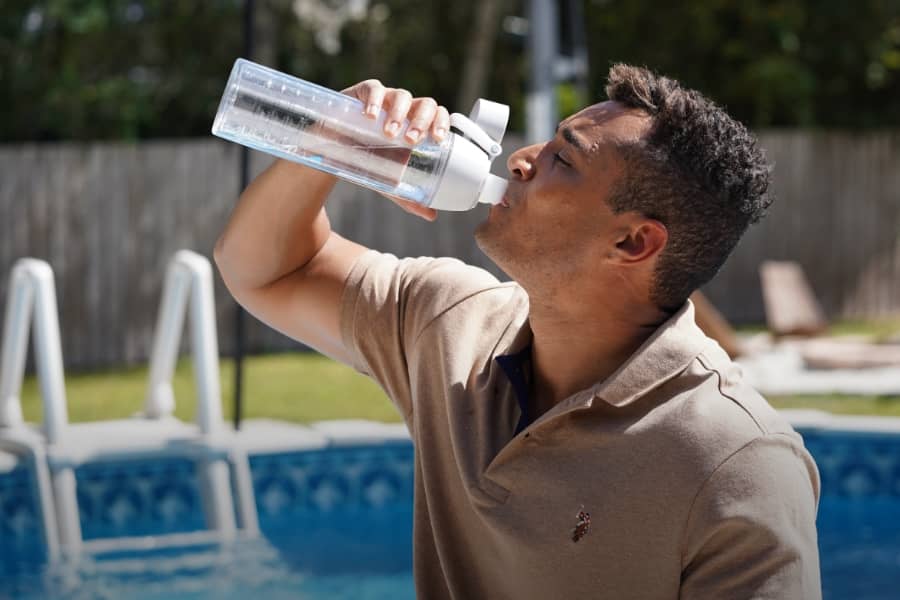 NBA Slim Water Bottle