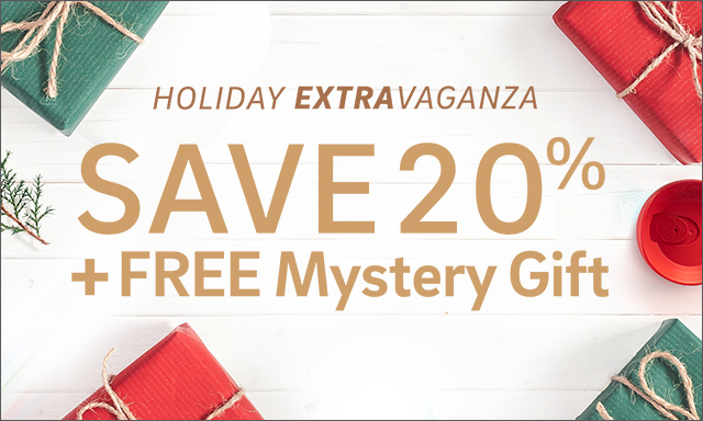 Save 20% + Mystery Gift