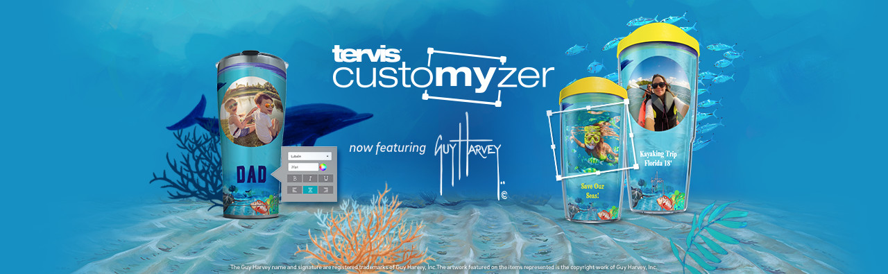 Tervis Customizer - now featuring Guy Harvey