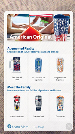 Tervis AR Screenshot 2