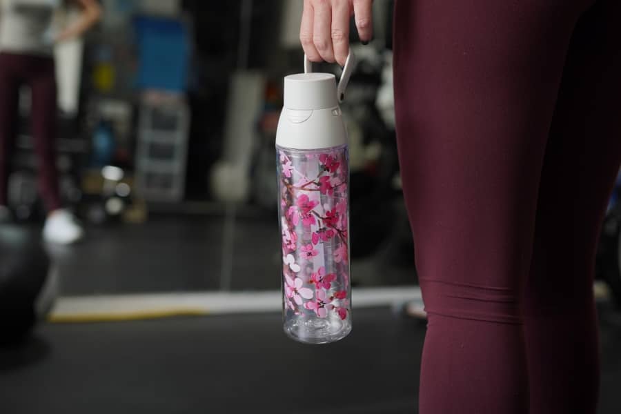 XOXO Pink Lip Art Bottle, Reusable Water Bottles