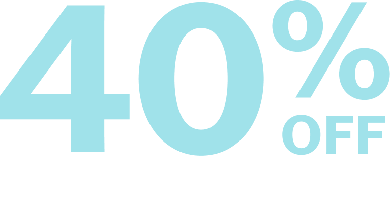 40% Off $100 or more