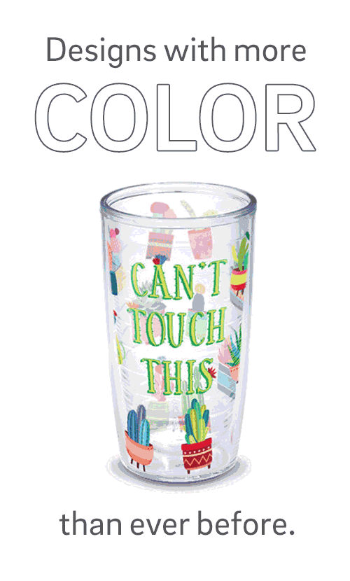 Designs with more color than ever before.